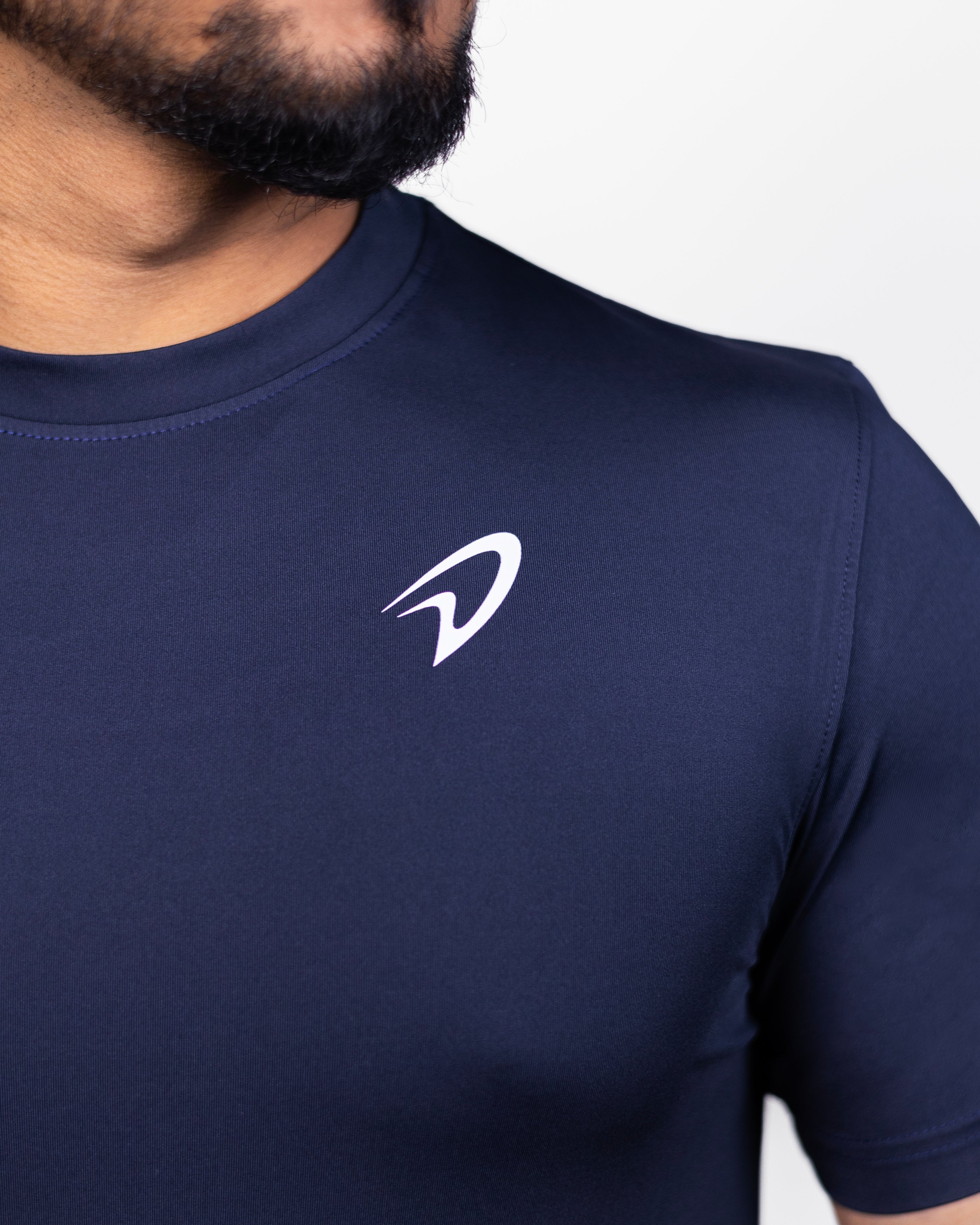 Experience comfort and style with the AeroFit Slim Fit T-Shirt, designed for a modern athletic look and all-day performance.